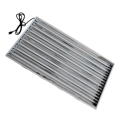 LuxStar 4FT/8 Bulb T5 Fluorescent Grow Light - 6500K Bulbs Included