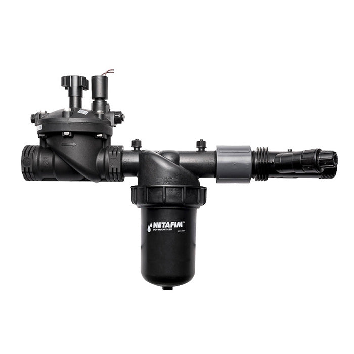 Netafim Low Volume Control Zone Kit, 1.5" Valve, 1.5" High Flow Pressure Regulator, 1.5" Disc Filter (LVCZ-150HP)