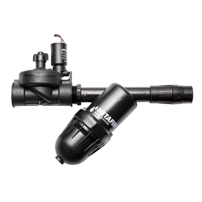 Netafim Low Volume Control Zone Kit, 1" Valve, 3/4" Low Flow Pressure Regulator, 3/4" Disc Filter (LVCZS8010075-LF)