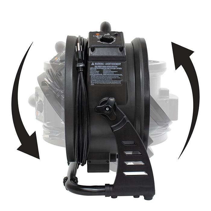 XPOWER M Axial Air Mover with Ozone Generator