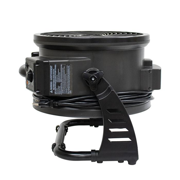 XPOWER M-27 Axial Air Mover with Ozone Generator, 10000 mg/hr.