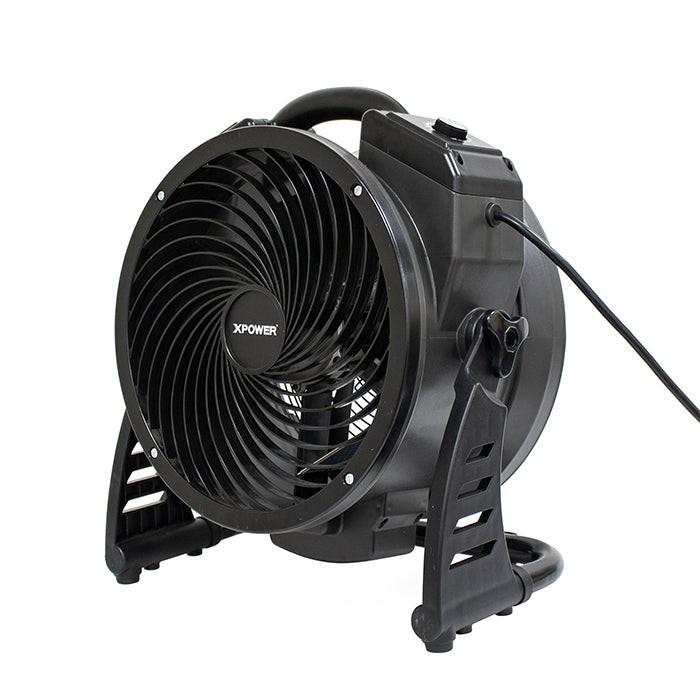 XPOWER M-25 Axial Air Mover with Ozone Generator, 5000 mg/hr.