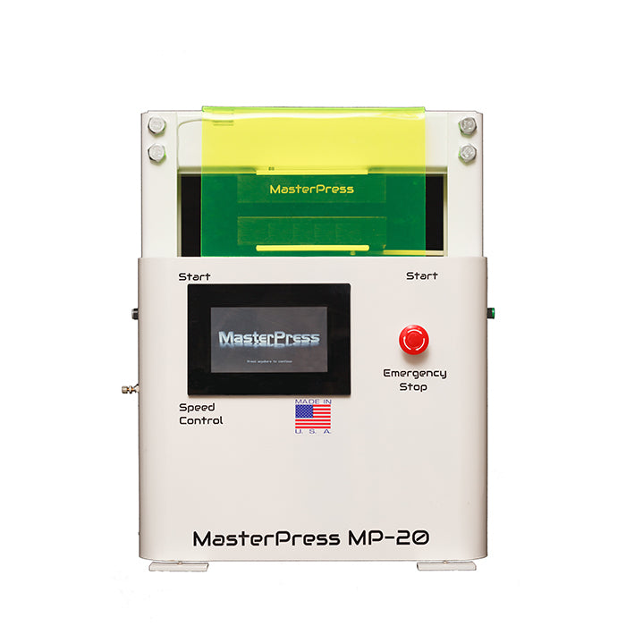 Master Press Programmable 20 Ton Dual Heated Plate Pneumatic Rosin Press
