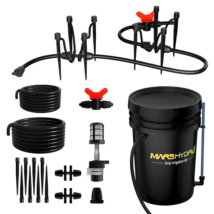 Mars Hydro Drip Irrigation Kit for 8 Plants - 22W Pump Mars Hydro Drip Irrigation Kit for 8 Plants - 22W Pump