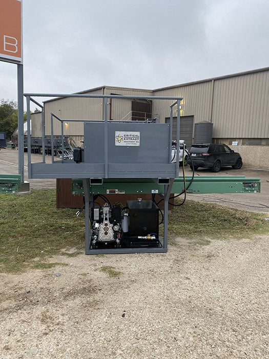 Critical Extract MAXPRO 4 ft Vertical 1-40+ Acre Industrial Bucking Machine - Direct Drive Electric