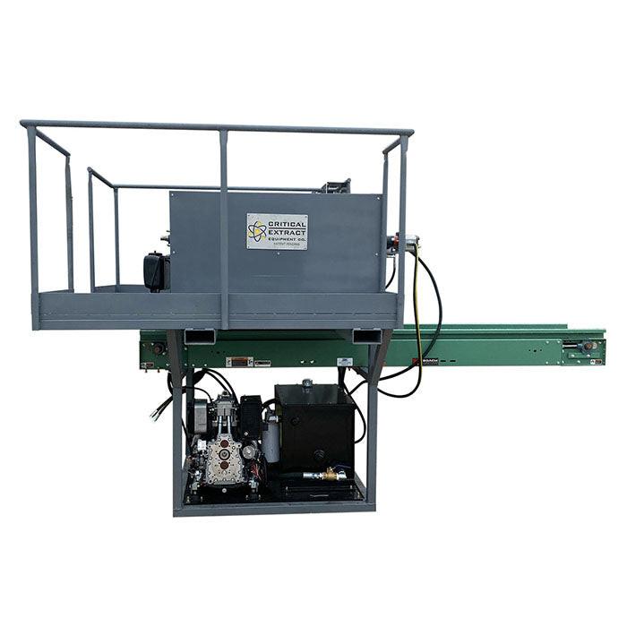 Critical Extract MAXPRO 4 ft Vertical 1-40+ Acre Industrial Bucking Machine - Gas Engine & Hydraulic Drive