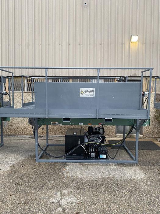 Critical Extract MAXPRO 8 ft Vertical 1-100+ Acre Industrial Bucking Machine - Direct Drive Electric