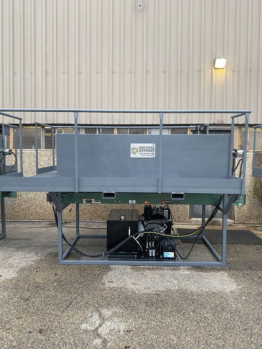 Critical Extract MAXPRO 8 ft Vertical 1-100+ Acre Industrial Bucking Machine - Diesel Engine & Hydraulic Drive