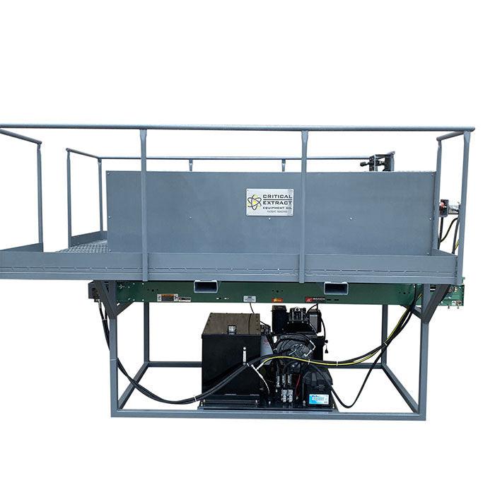 Critical Extract MAXPRO 8 ft Vertical 1-100+ Acre Industrial Bucking Machine - Gas Engine & Hydraulic Drive