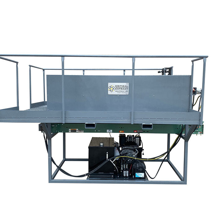 Critical Extract MAXPRO 8 ft Vertical 1-100+ Acre Industrial Bucking Machine - Diesel Engine & Hydraulic Drive