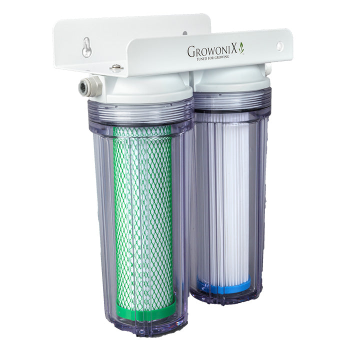 GrowoniX 1400 GPD Mini Scrub Dechlorinator and Sediment Filter System
