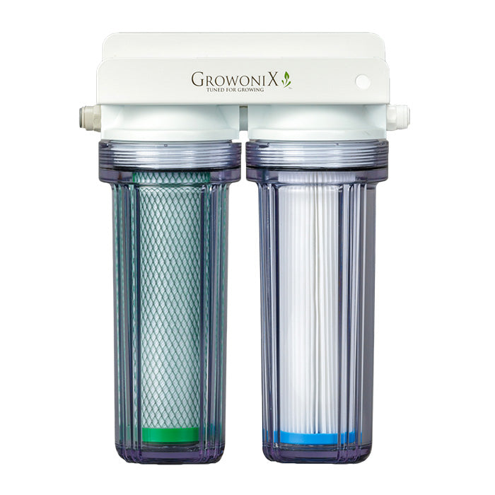 GrowoniX 1400 GPD Mini Scrub Dechlorinator and Sediment Filter System