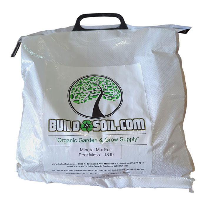 BuildASoil Mineral Mix Kit for Peatmoss, 18 lb.