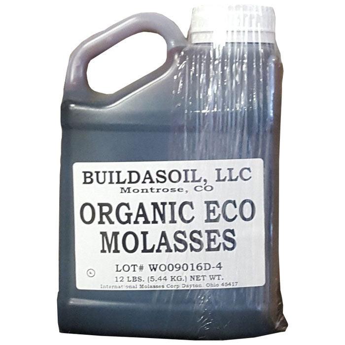 BuildASoil Food Grade Organic Oregon Tilth Molasses, 1 Gallon