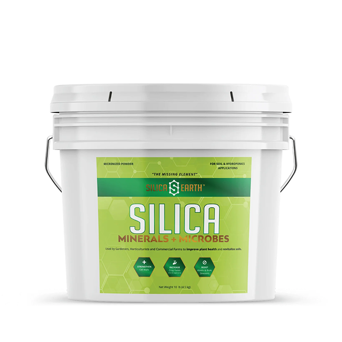 Silica Earth Minerals + Beneficial Microbes Micronized Powder, 10 lb