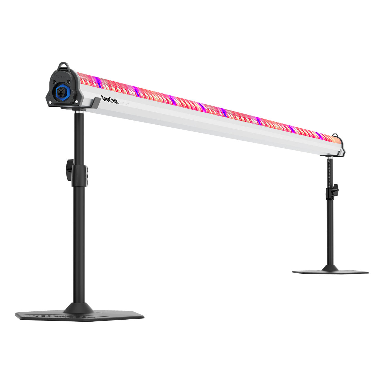 Grow Pros Solutions 8-Foot Model 2 Under Canopy LED Grow Light Bar, With Leg Stands