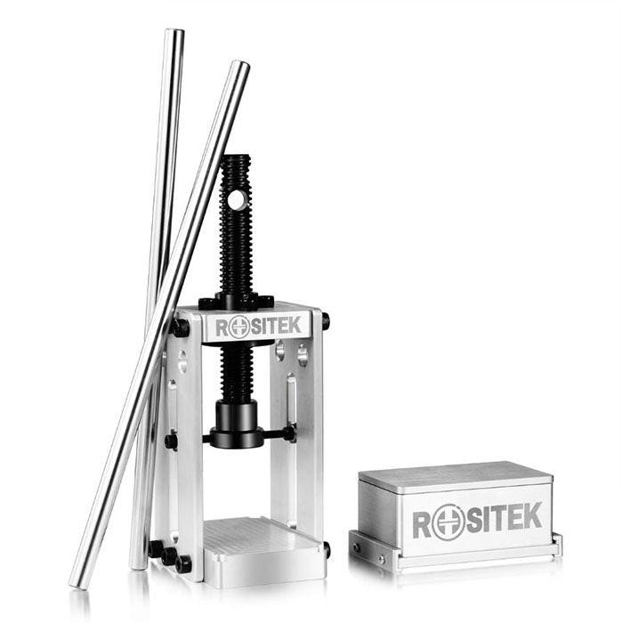 Rositek Manual Pollen Press - 2 Ton Pressure, Aluminum Frame