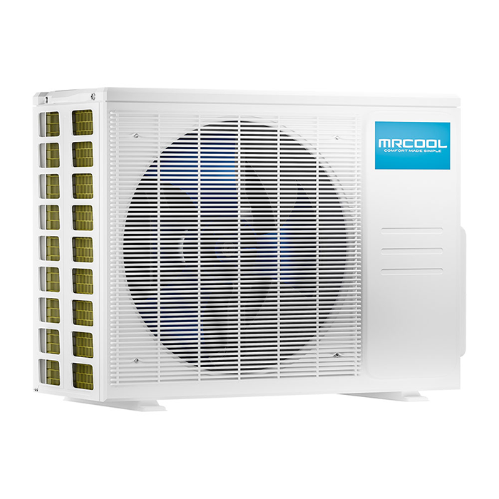 MRCOOL DIY GEN 4 36000 Btu Ductless Mini Split Air Conditioner With Heat Pump - 2 Zone Wall Mounted 12K+18K With One 25 And One 50 Foot Install Kit, DIY Pro Cable, & Enhanced Wifi Connectivity, 230 Volts