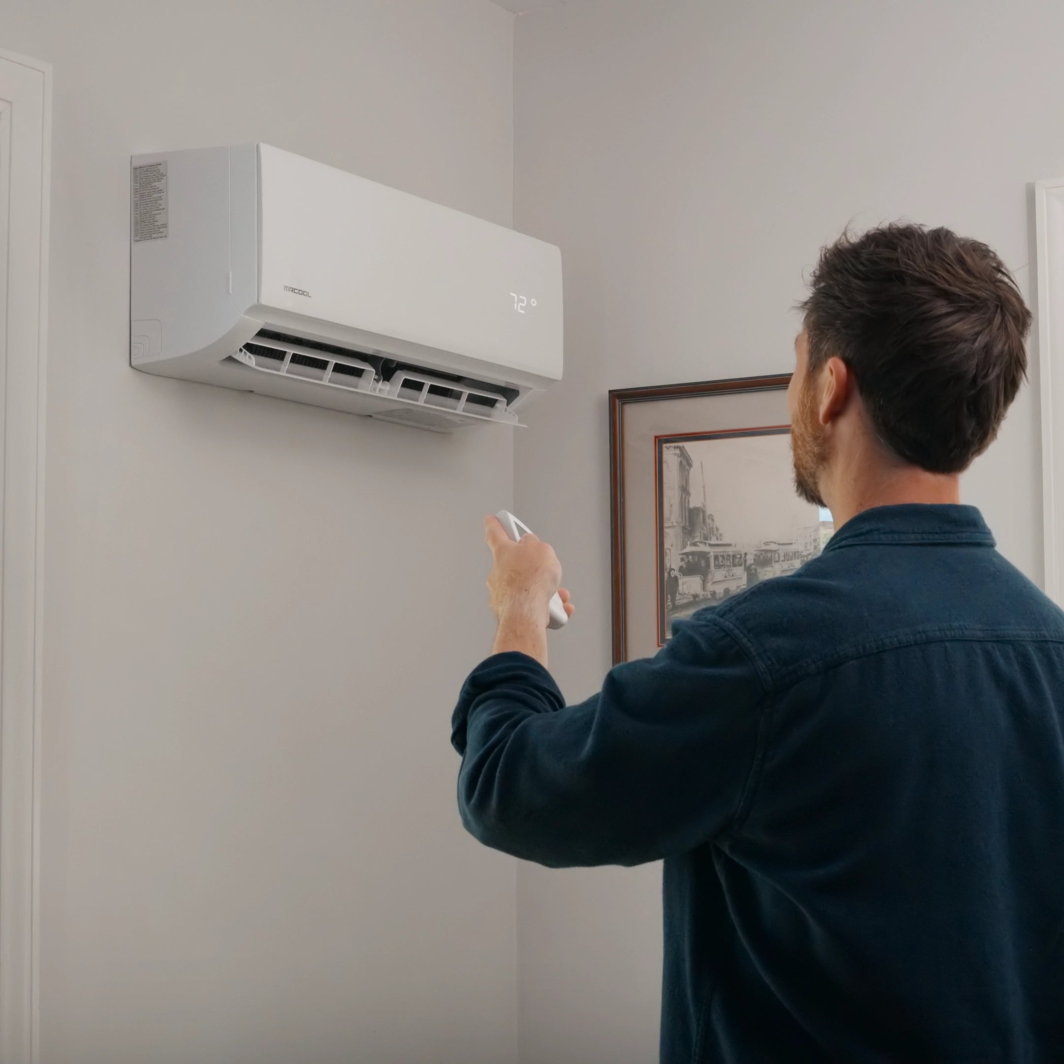 MRCOOL DIY Select White Ductless Mini-Split Air Conditioner With Heat Pump, 11.5 Foot Line Set, PRO Cable Install Kit, & Enhanced WiFi Connectivity
