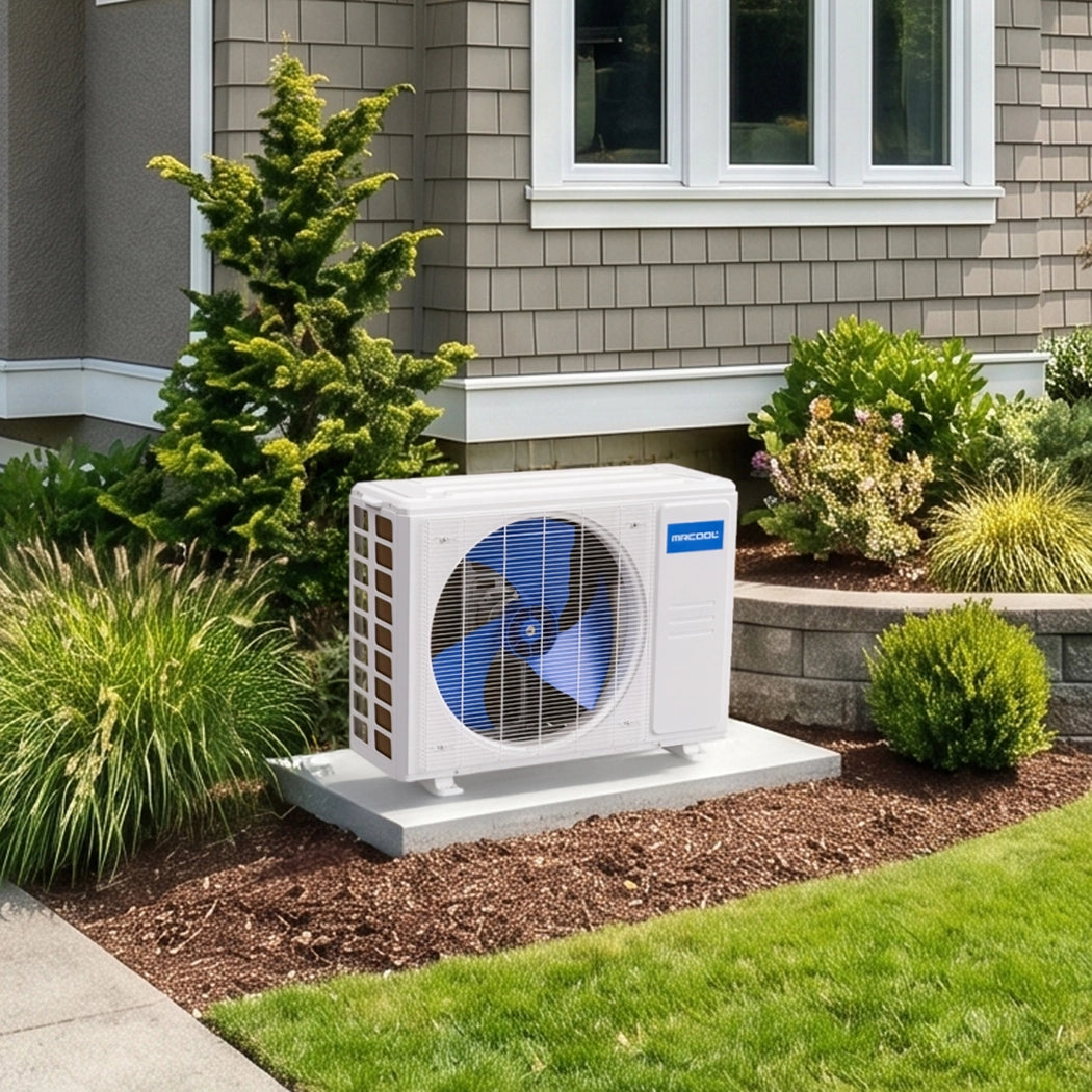 MRCOOL DIY EasyPro 5th Gen 12000 BTU Ductless Mini-Split Air Conditioner With Heat Pump, 11.5 Foot Line Set, PRO Cable Install Kit, & Enhanced WiFi Connectivity, 115 Volts
