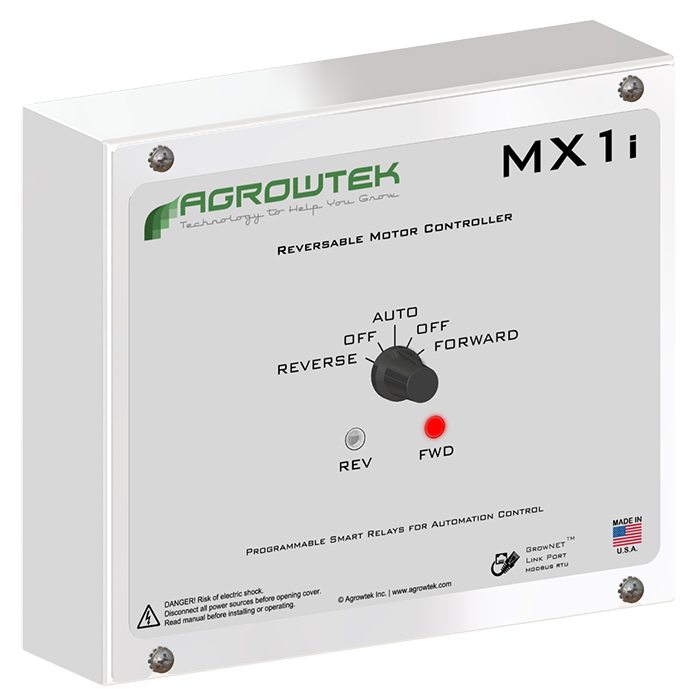 Agrowtek MX1i DC Digital Intelligent Motor Relay, 30Vdc, 8A