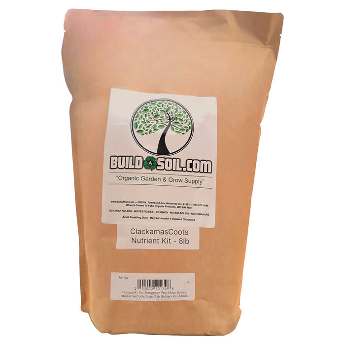 BuildASoil Clackamas Coots Style Nutrient Kit for Sphagnum Peat Moss