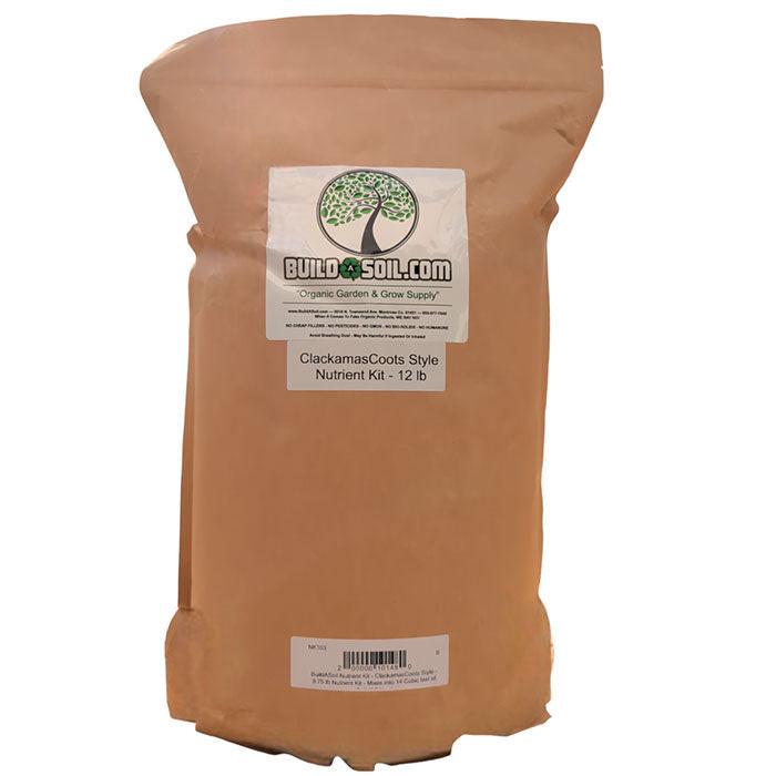 BuildASoil Clackamas Coots Style Nutrient Kit for Sphagnum Peat Moss, 12 lb.