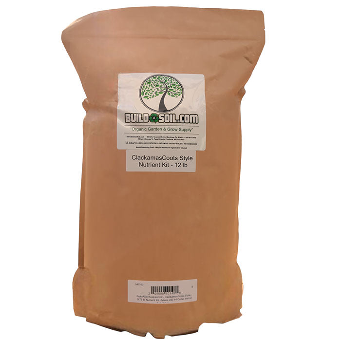 BuildASoil Clackamas Coots Style Nutrient Kit for Sphagnum Peat Moss