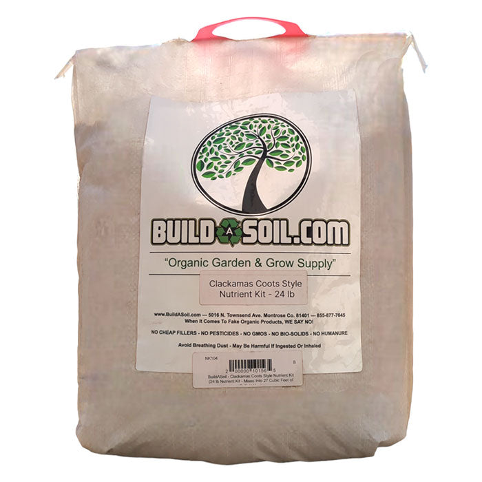 BuildASoil Clackamas Coots Style Nutrient Kit for Sphagnum Peat Moss, 24 lb.