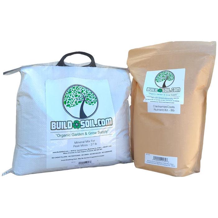 BuildASoil Complete Soil Building Nutrient Kit, 2.2 Cu Ft Bale Kit
