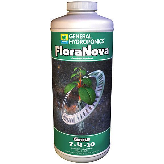 flora grow plant fertilizer General Hydroponics FloraNova Grow 1 Quart
