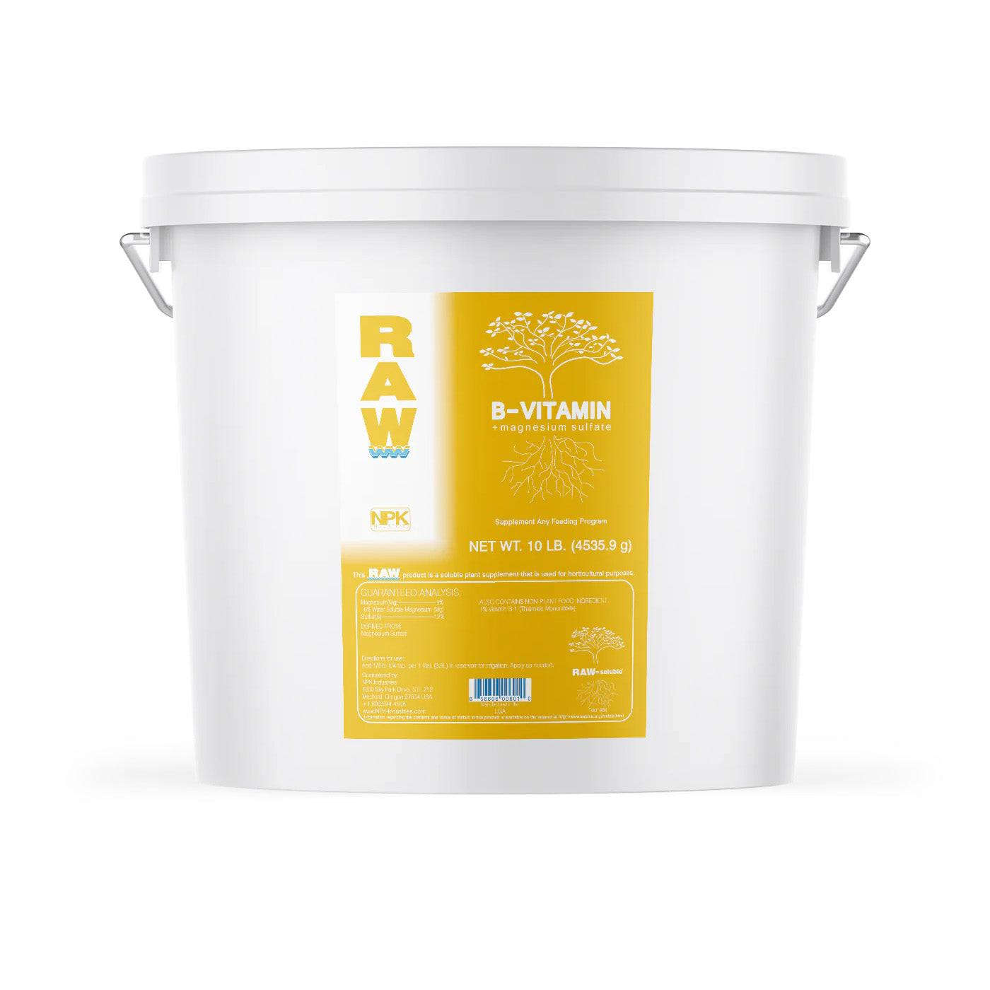 vitamin b plant fertilizer NPK Industries RAW B-Vitamin 10 lb