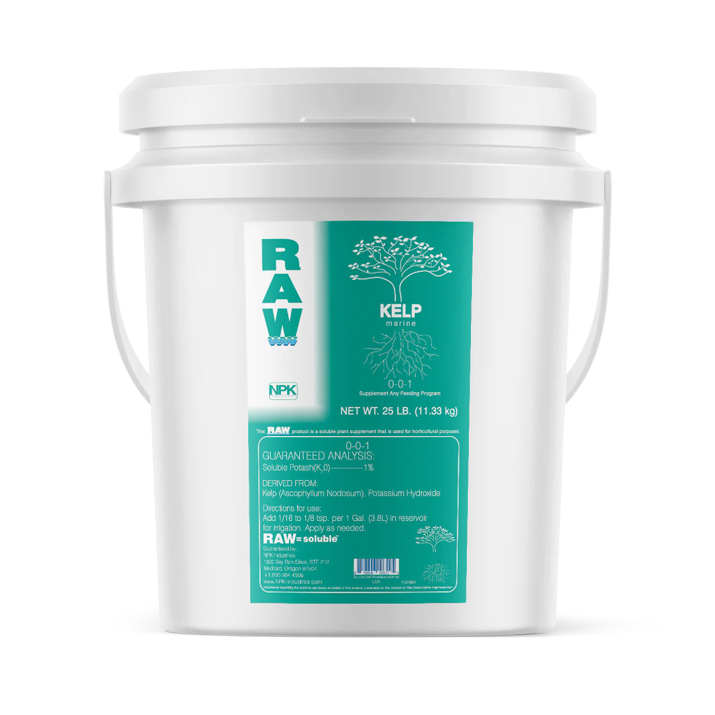 NPK Industries RAW Dry Kelp, 25 lb.