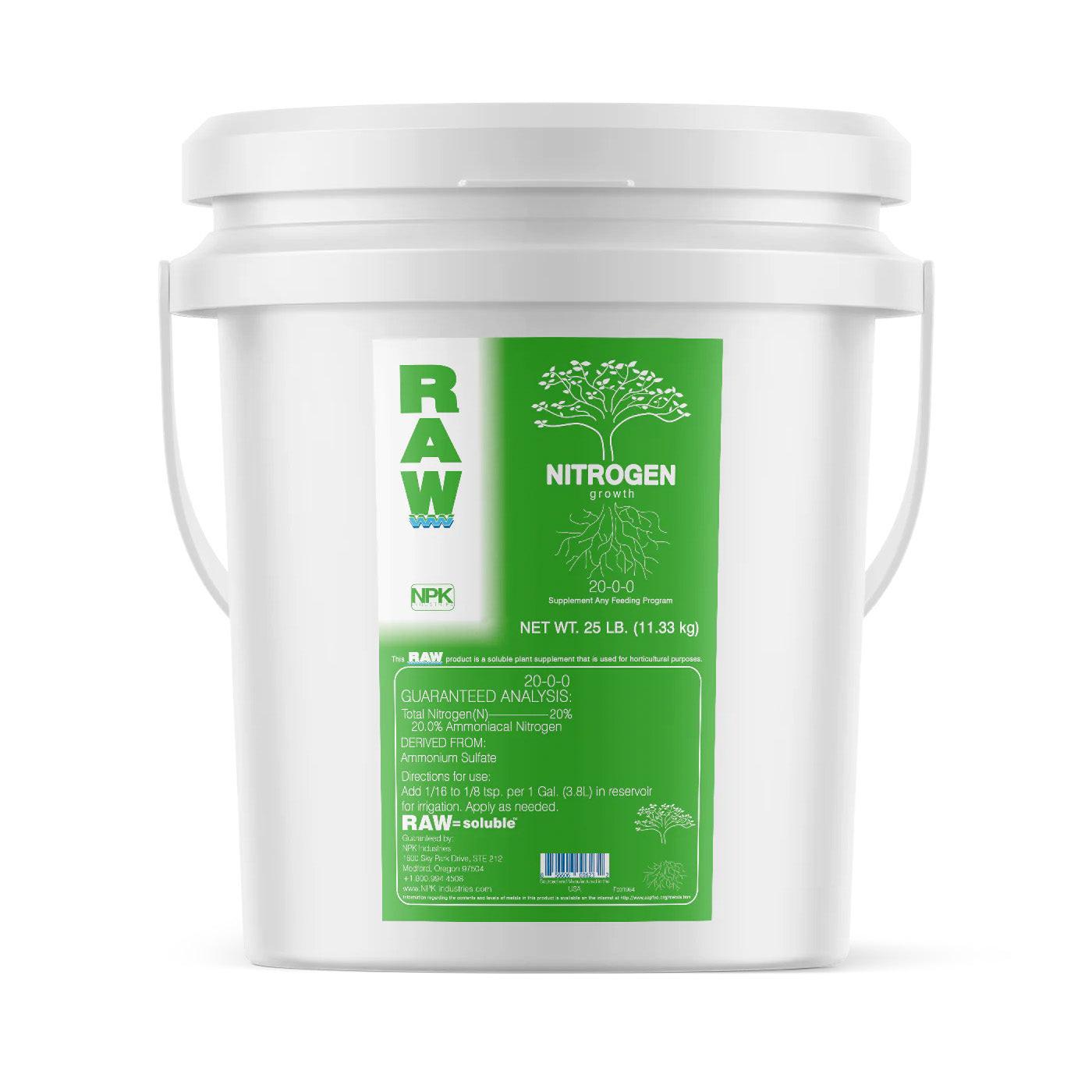 NPK Industries RAW Dry Nitrogen, 25 lb.
