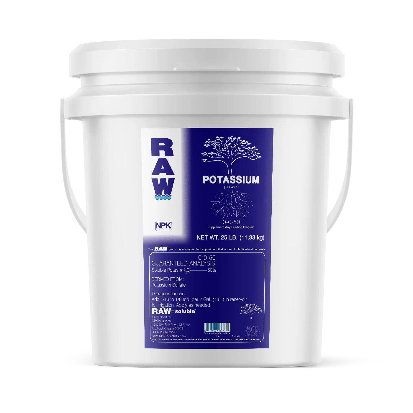 NPK Industries RAW Dry Potassium, 25 lb.