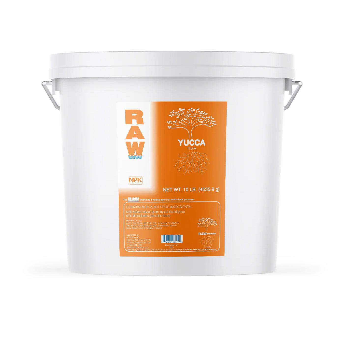 yucca plant fertilizer NPK RAW Yucca 10 lb