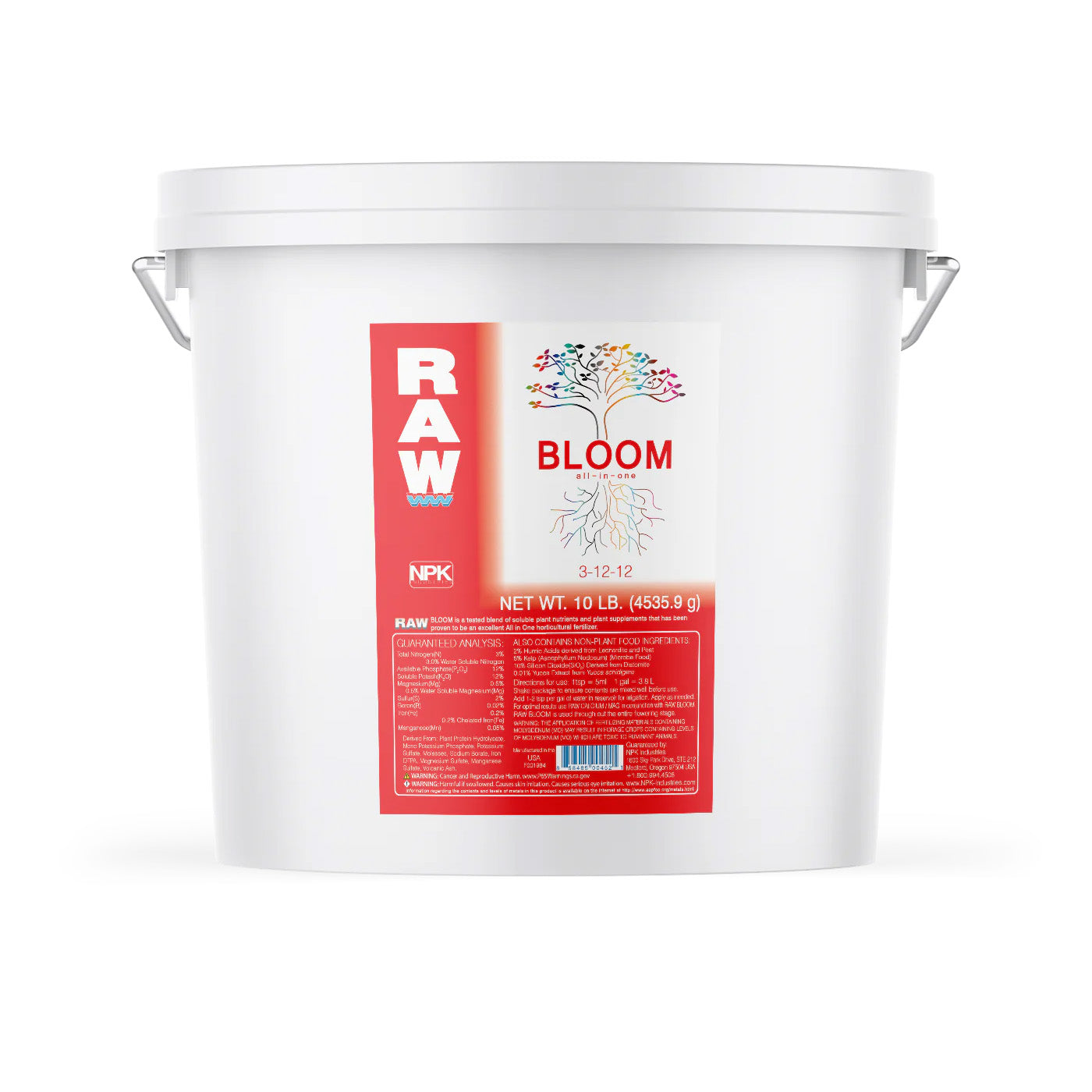 NPK Industries Raw Bloom, 10 lb.