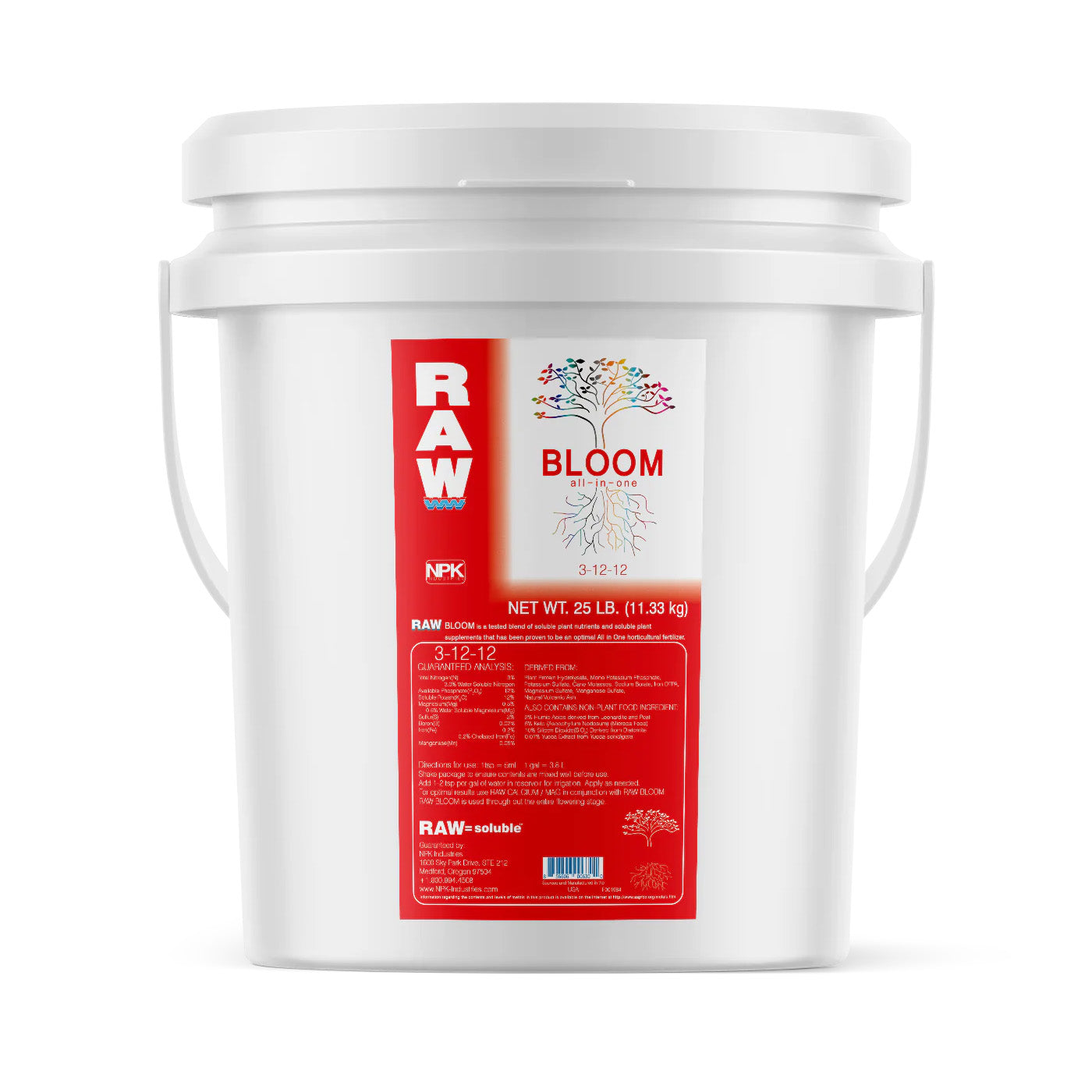 NPK Industries RAW Bloom, 25 lb.