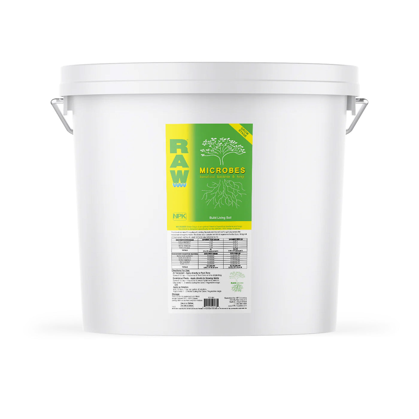 NPK Industries Raw Microbes Grow Stage