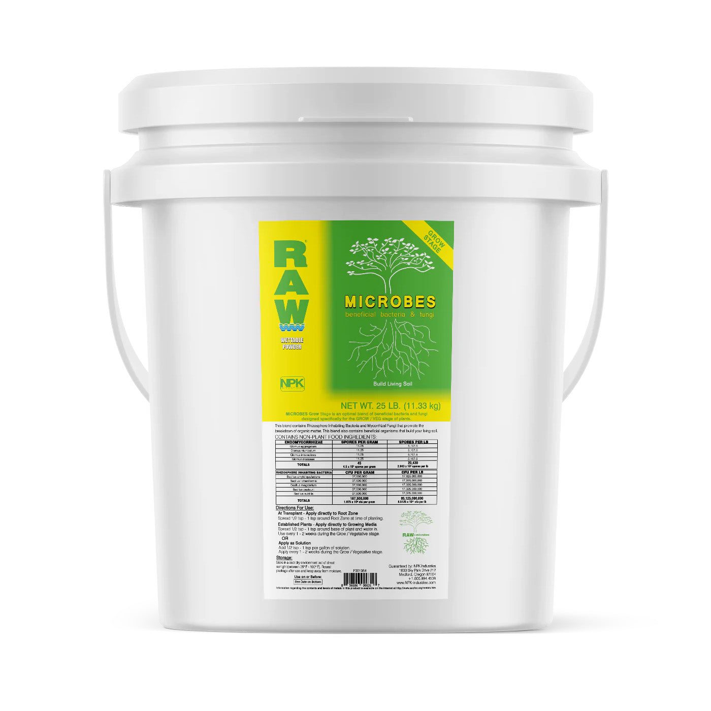 NPK Industries Raw Microbes Grow Stage