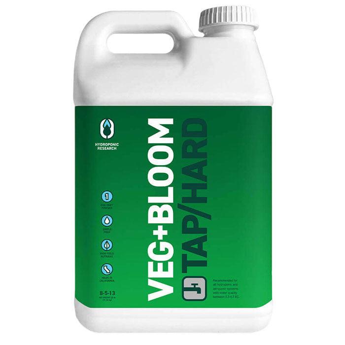 Hydroponic Research Veg+Bloom Tap Hard Base One Part Powder Nutrient, 100 lb.