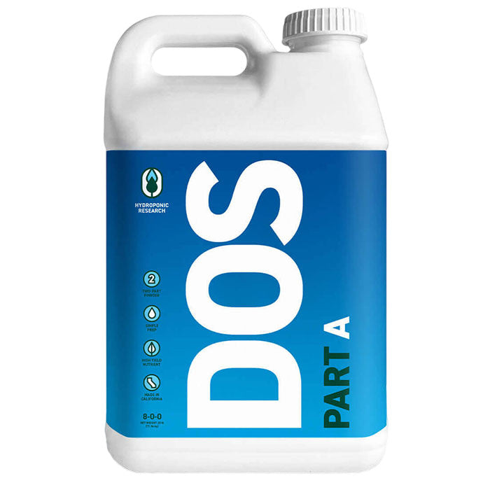 Hydroponic Research DOS A Base Two Part Powder Nutrient