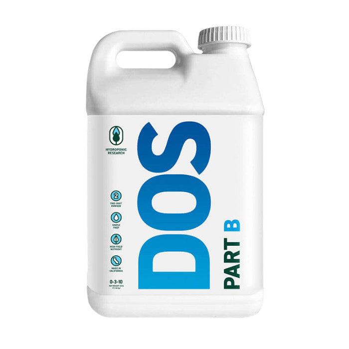 Hydroponic Research DOS B Base Two Part Powder Nutrient