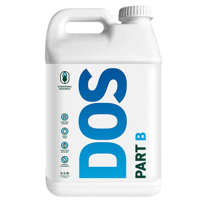 Hydroponic Research DOS B Base Two Part Powder Nutrient, 100 lb.