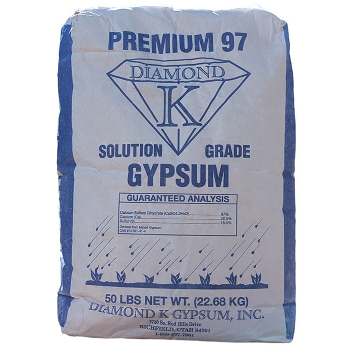 BuildASoil Diamond K Gypsum, 50 lb.
