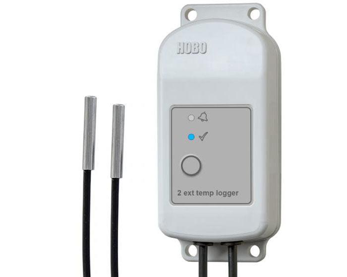 HOBO Temperature Data Logger with 2 External Sensors