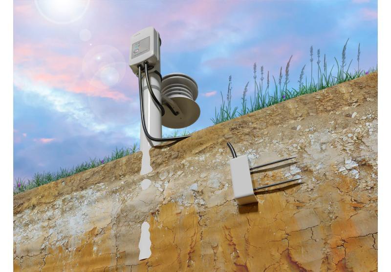 HOBO MX Soil Moisture/Temperature Data Logger
