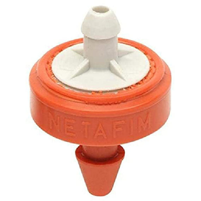 Netafim Woodpecker Pressure Compensating Junior Dripper Barbed Outlet, Orange/Grey, 6.6 GPH - Case of 13,000 (01WPCJL25)