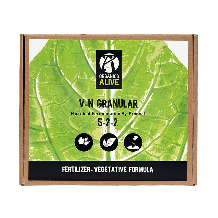 Organics Alive V-N Granular Slow Release Veg 5-2-2