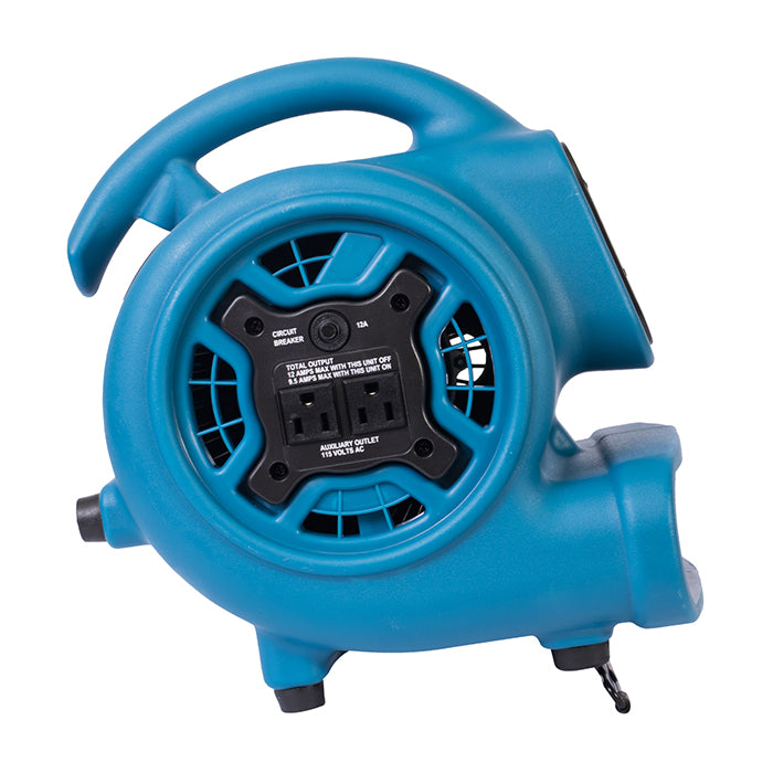 XPOWER P-230AT Mighty Mini Air Mover, 1/4 HP, 925 CFM, Blue